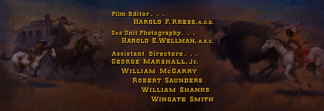 How The West Was Won Editor 2nd Unit Directors